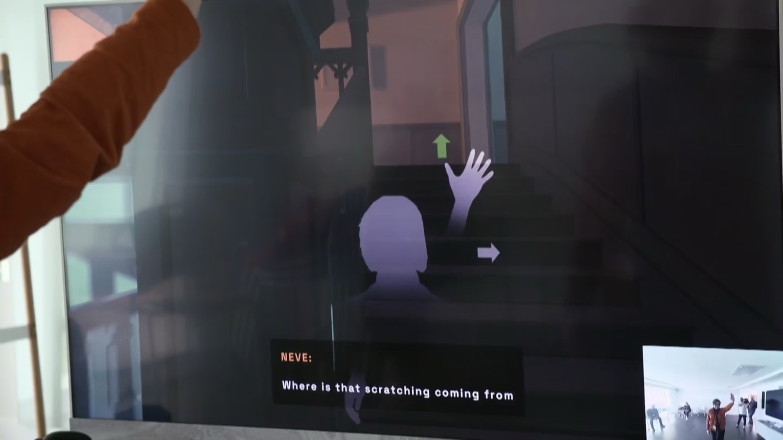 Sky Live: The Rising, body tracking in the living room