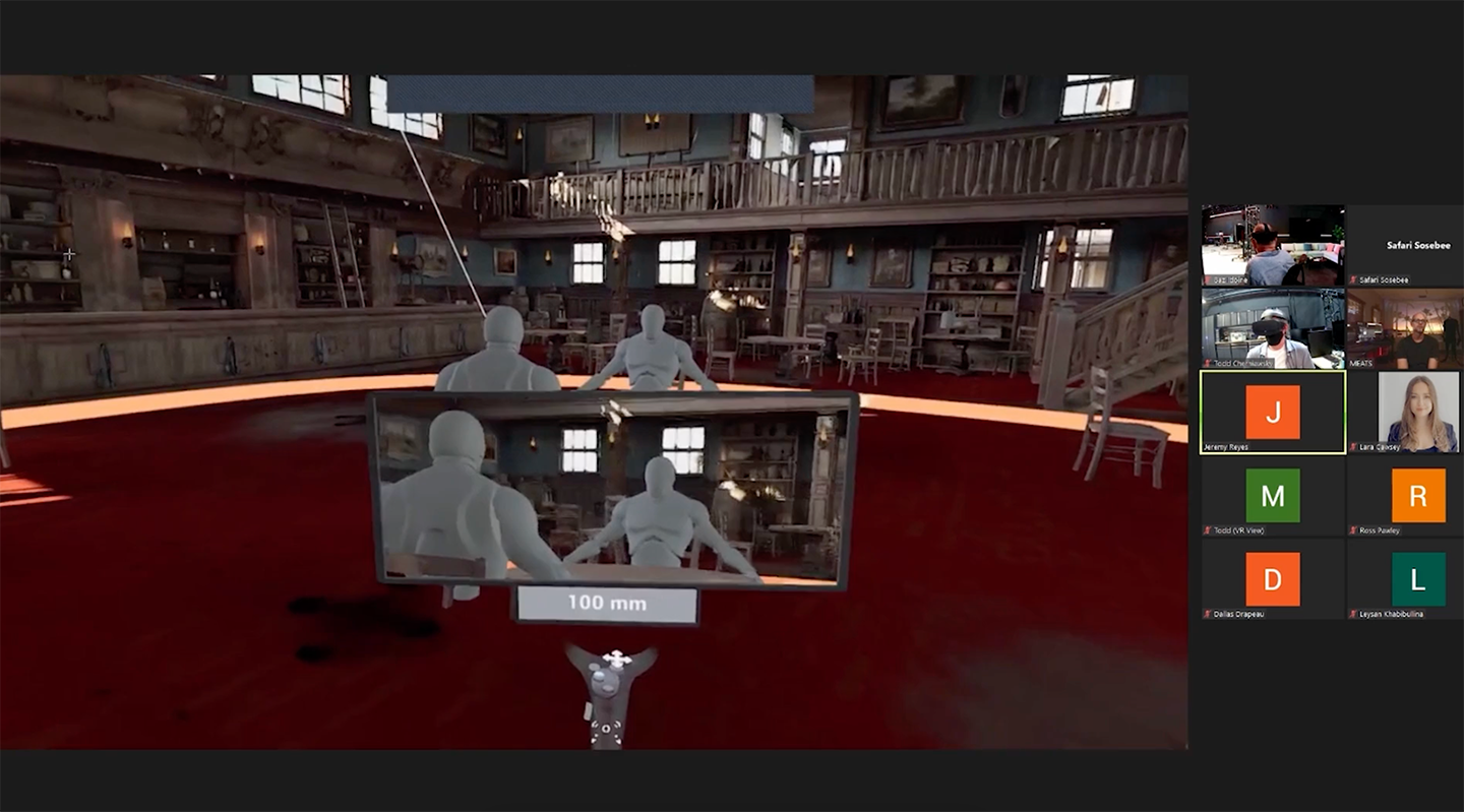 A multi-user VR scout in Unreal Engine