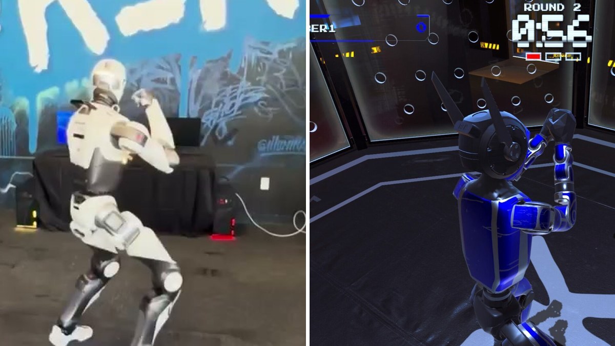 REK2: Sim vs Real, Side by Side