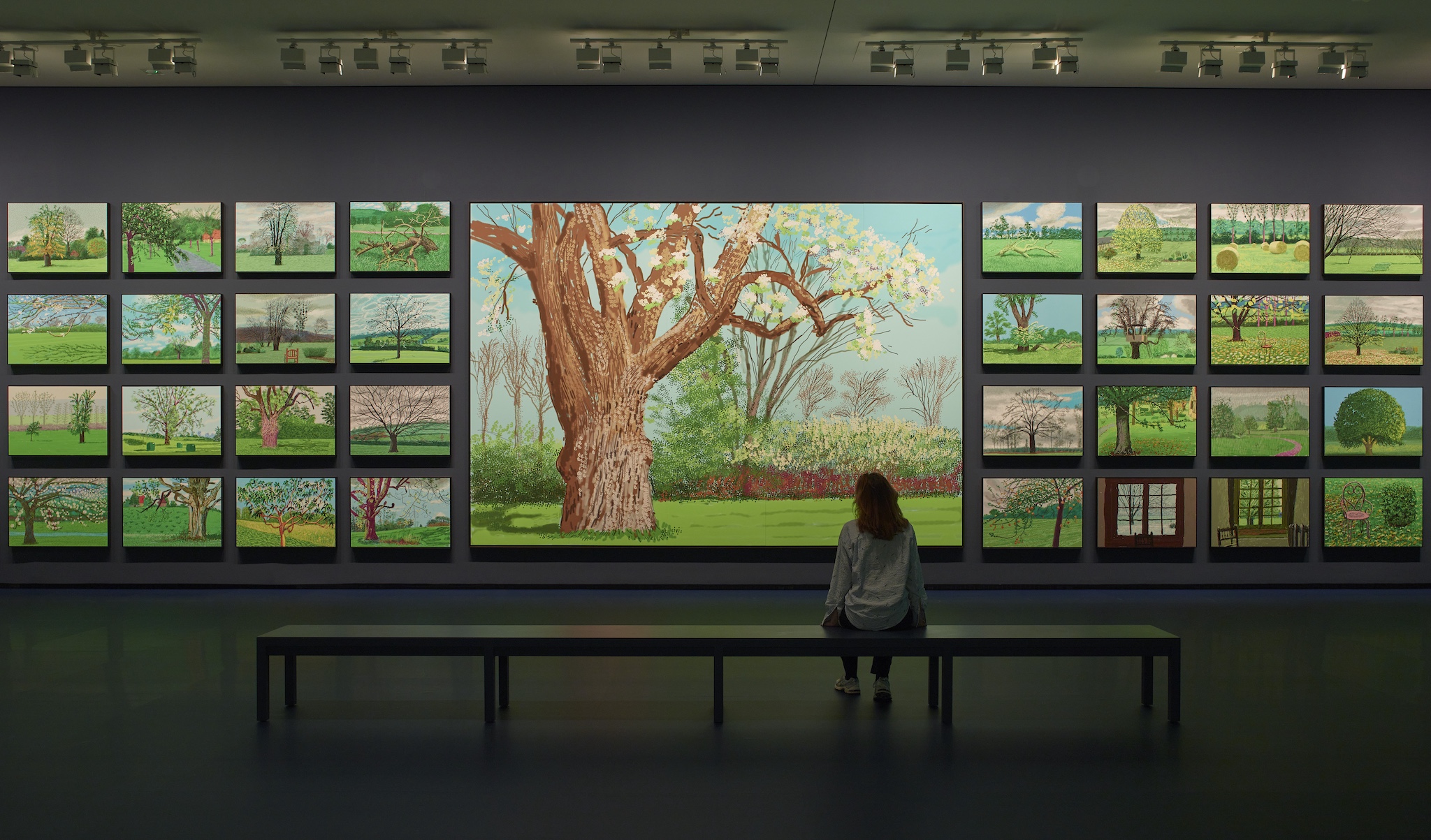 David Hockney 25 at Fondation Louis Vuitton