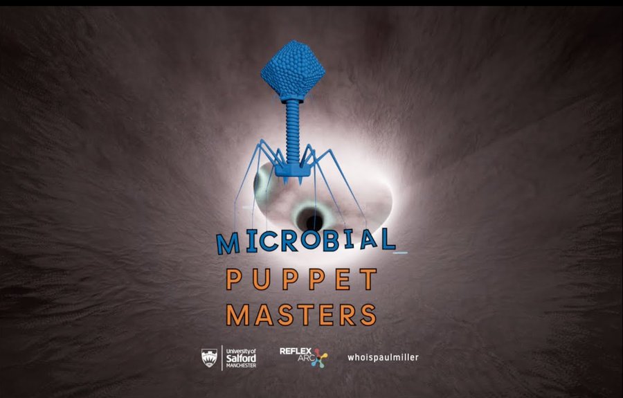 Microbial Puppet Masters VR – Science Visualisation / Outreach